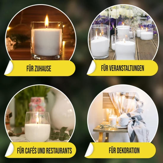 Pearled Candle Set 5 kg (Lavender + Vanilla)